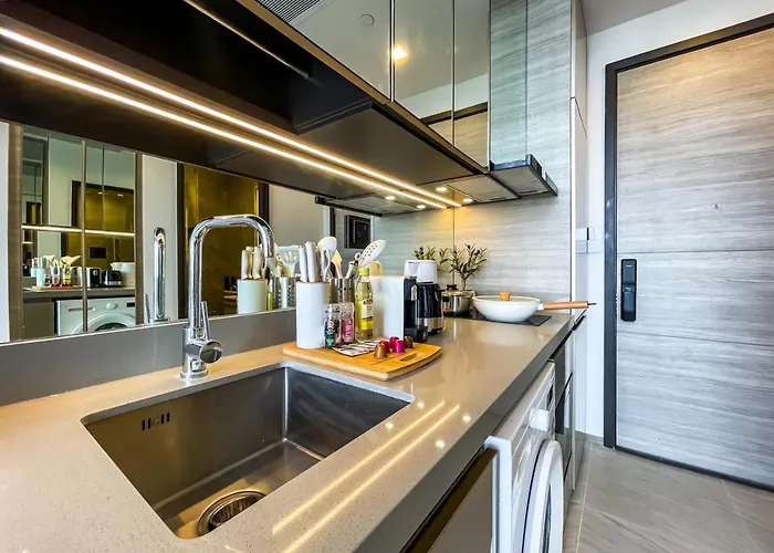公寓 300m To Bts L Workspace L Pool And Sauna 曼谷